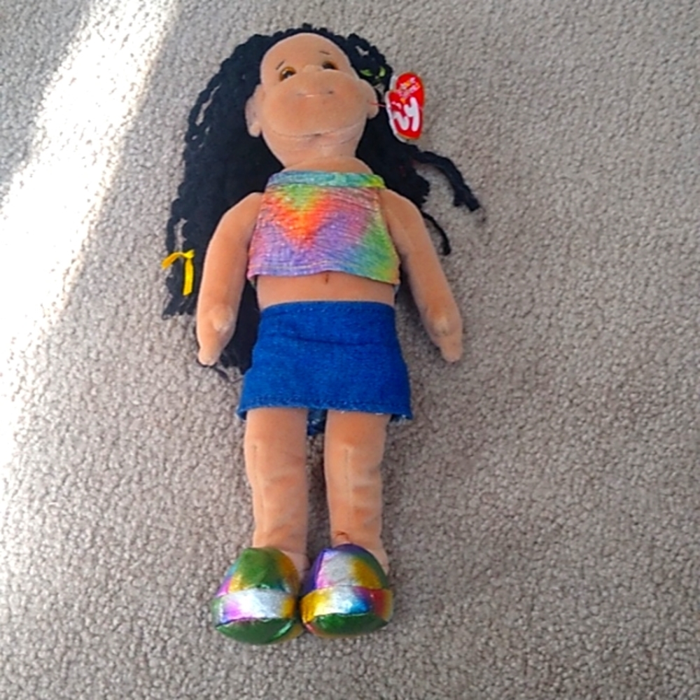 Ty Beanie Boppers "Jazzy Jessie"